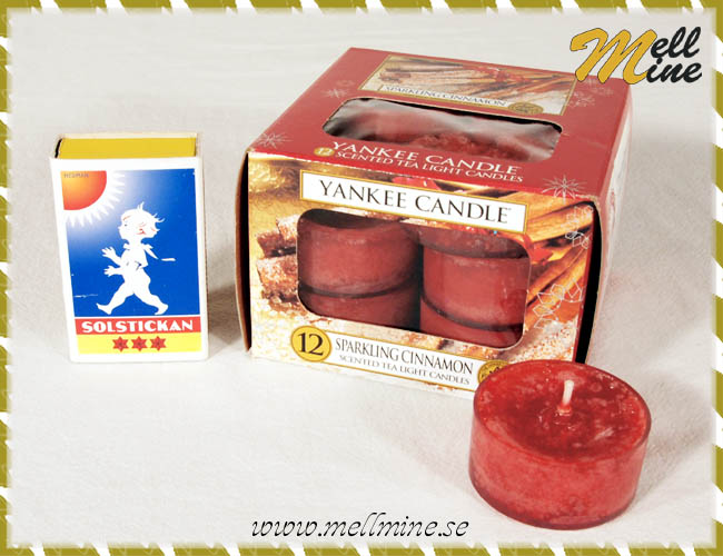 Yankee Candle, v�rmeljus - Sparkling cinnamon
