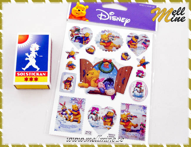 Stickers, Nalle Puh - nr 4