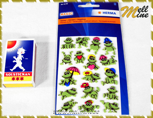Stickers - filt grodor