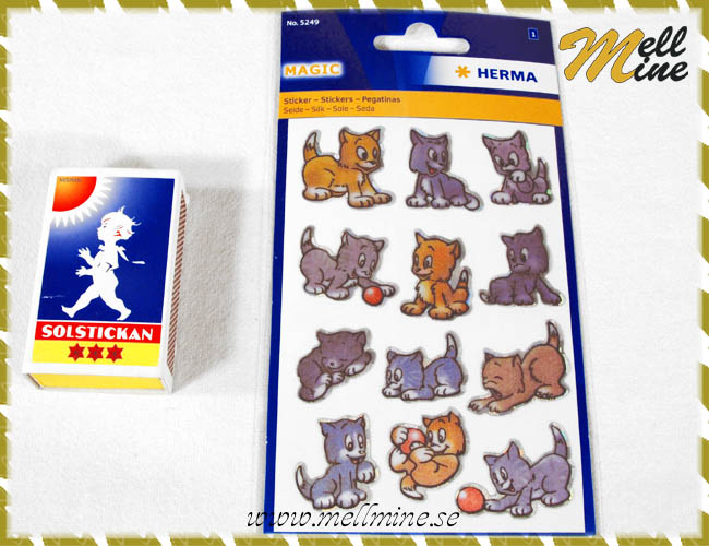Stickers - sidenk�nsla kattungar