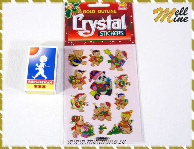 Kristallstickers, jul-nallar nr 2