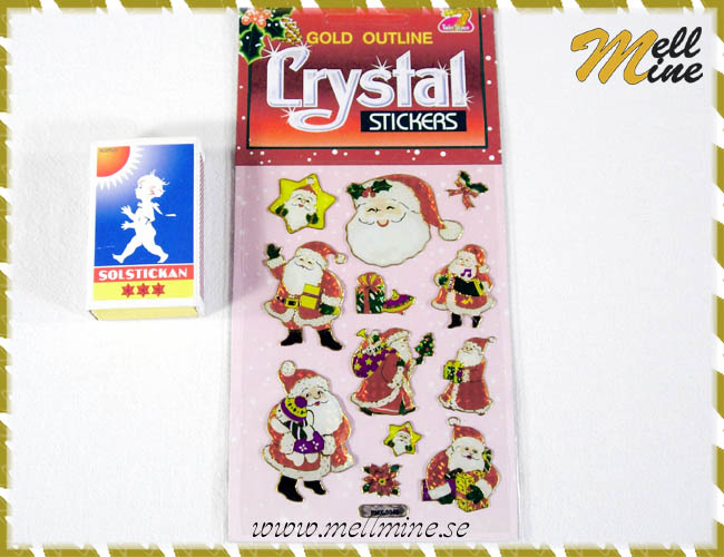 Kristallstickers jul-stora tomtar nr 2