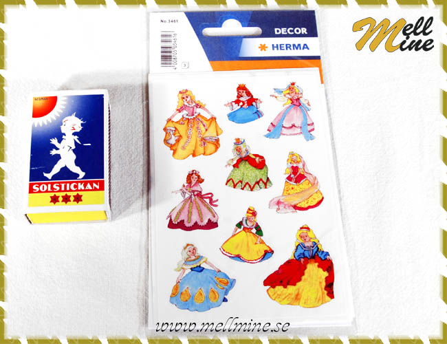 Stickers - prinsessor