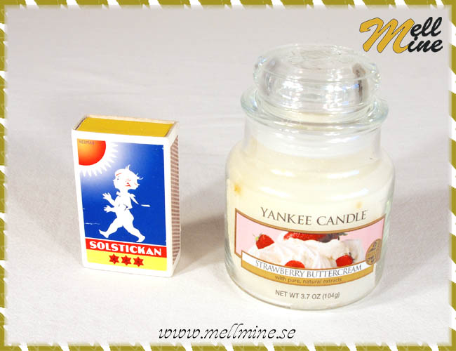 Yankee Candle housewarmer small jar - Strawberry buttercream