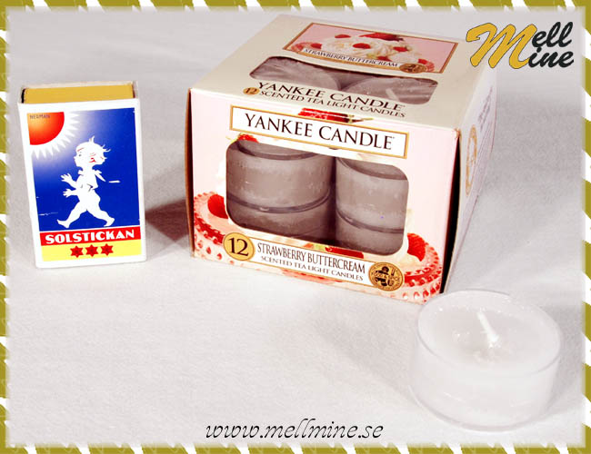 Yankee Candle v�rmeljus - Strawberry buttercream