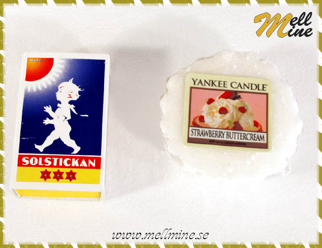 Yankee Candle, doftvax - Strawberry buttercream