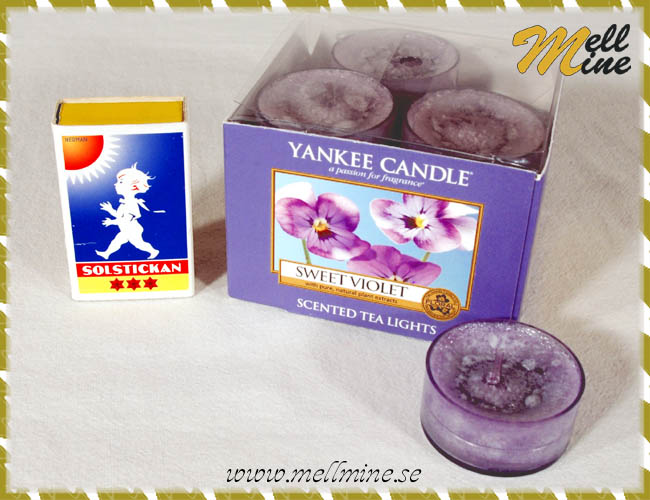 Yankee Candle v�rmeljus - Sweet violet
