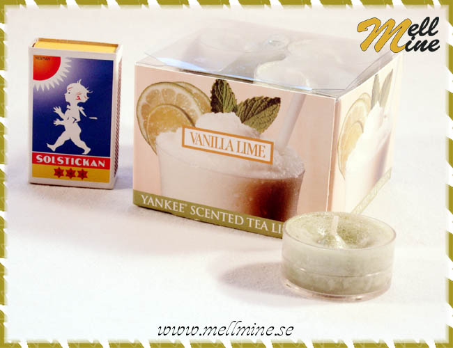 Yankee Candle, v�rmeljus - Vanilla lime