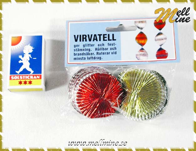 varmluftspiraler som snurrar - klassiker