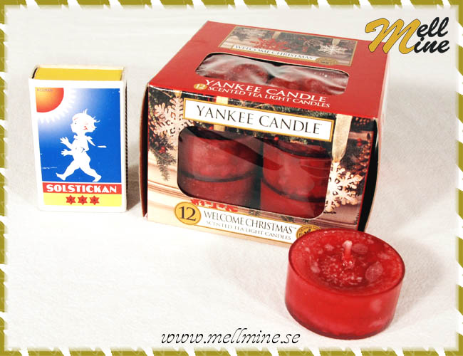 Yankee Candle, v�rmeljus - Welcome christmas
