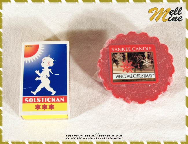 Yankee Candle, doftvax - Welcome christmas