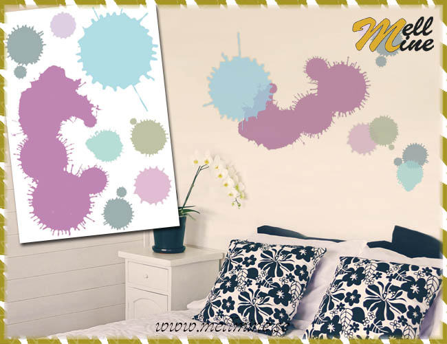 XL Wall Decor, v�ggdekoration - Blots (fl�ckar)