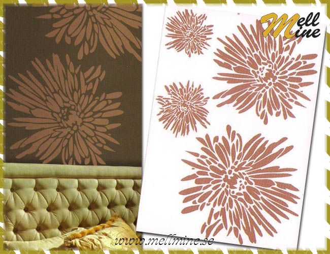 XL Wall Decor, v�ggdekoration - Dahlia