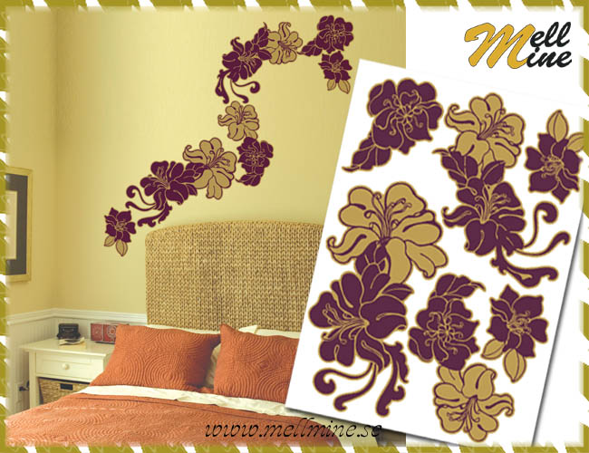 XL Wall Decor Deluxe, v�ggdekoration - Art nouveau