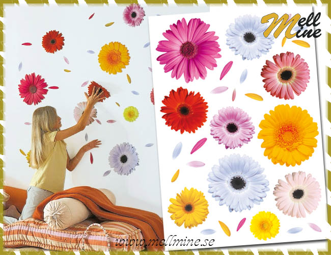 XL Wall Decor, v�ggdekoration - Gerbera