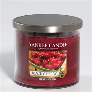 Yankee Candle tumbler tv�-vekad liten - Black cherry
