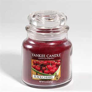 Yankee Candle housewarmer, medium jar - Black cherry