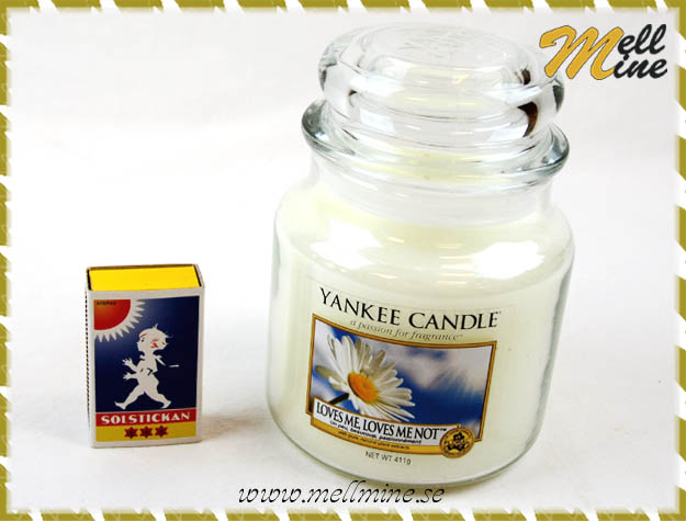 Yankee Candle housewarmer medium jar - Loves me loves me not