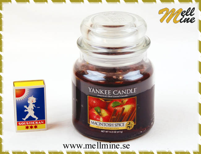 Yankee Candle housewarmer medium jar - Macintosh spice