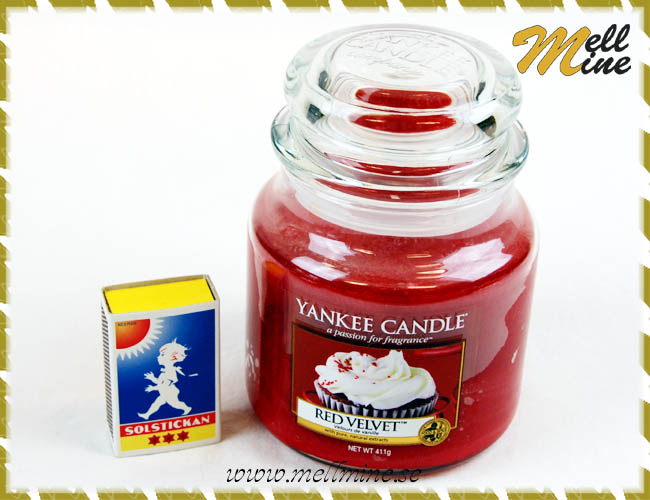 Yankee Candle housewarmer medium jar - Red velvet
