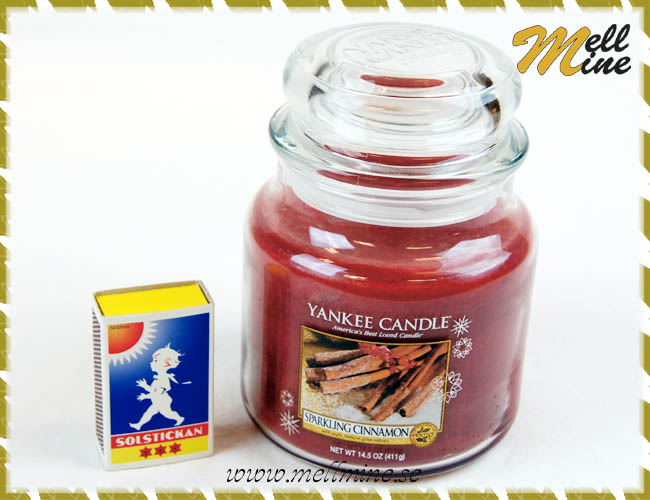 Yankee Candle housewarmer medium jar - Sparkling cinnamon