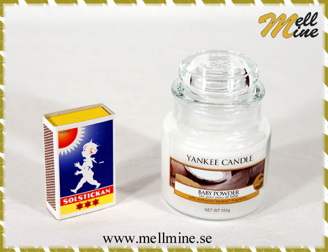 Yankee Candle housewarmer small jar - Baby powder