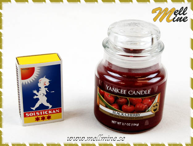 Yankee Candle housewarmer, small jar - Black cherry