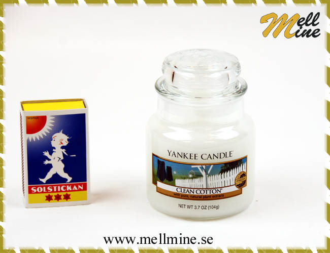 Yankee Candle housewarmer small jar - Clean cotton