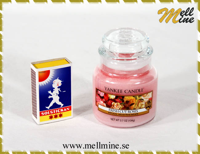 Yankee Candle housewarmer small jar - Fresh cut roses
