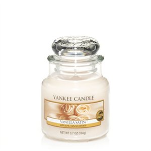 Yankee Candle housewarmer small jar - Vanilla satin