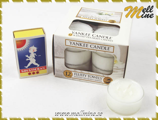 Yankee Candle, v�rmeljus - Fluffy towels