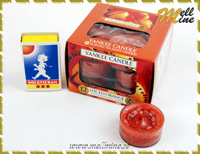 Yankee Candle v�rmeljus - Spiced orange