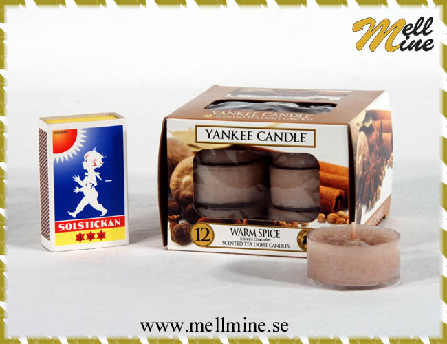 Yankee Candle v�rmeljus - Warm spice