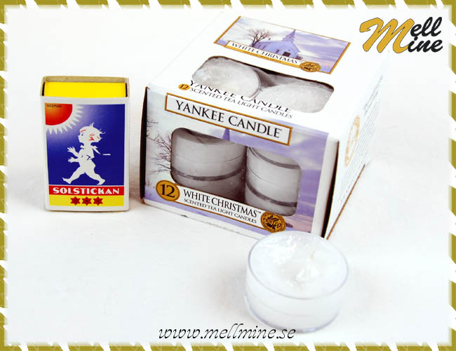 Yankee Candle v�rmeljus - White christmas